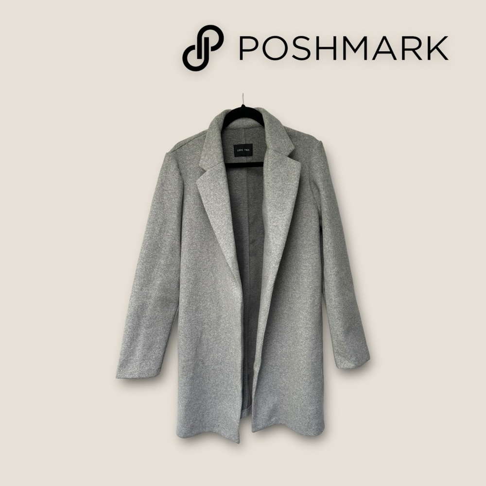 Love Tree Pea Coat Blazer Mid Length‎ Size XL